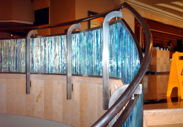 Artistry in Steel and Glass: Custom Curved Railings