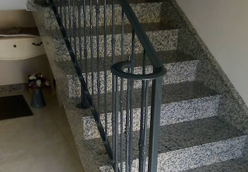 Classic Wrought Iron Staircase Railing